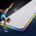 Everfit 6M Air Track Mat Inflatable Gymnastics Tumbling Colourful