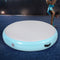 Everfit 1m Air Track Mat Inflatable Gymnastics Tumbling Round Green