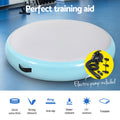 Everfit 1m Air Track Inflatable Gymnastics Tumbling Mat Round Green