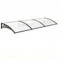 Instahut Window Door Awning 0.8m x 3m Transparent