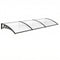 Instahut Window Door Awning 0.8m x 3m Transparent