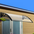 Instahut Window Door Awning 1m x 3m Transparent Plastic Canopy