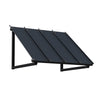 Instahut Window Door Awning 1m x 1.2m Black Metal Frame