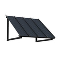 Instahut Window Door Awning 1m x 1.2m Black Metal Frame