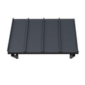 Instahut Window Door Awning 1m x 1.2m Black Metal Frame