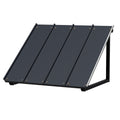 Instahut Window Door Awning 1m x 1.2m Black Metal Frame
