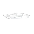 Instahut Window Door Awning 1mx1m Transparent Polycarbonate Aluminium