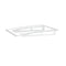 Instahut Window Door Awning 1mx1m Transparent Polycarbonate Aluminium