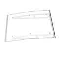 Instahut Window Door Awning 1mx1m Transparent Polycarbonate Aluminium