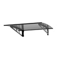 Instahut Window Door Awning 1mx1m Grey Metal Frame Canopy