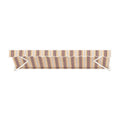 Instahut Manual Retractable Awning 3Mx2.5M Beige Brown Sunshade