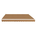 Instahut Motorised Retractable Awning 2.5Mx2M Beige Remote Control