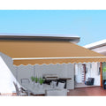 Instahut 4Mx2.5M Motorised Retractable Arm Awning Beige