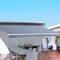 Instahut 4M x 3M Motorised Retractable Arm Awning Pearl Grey