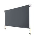 Instahut 2.1x2.5m Outdoor Blinds Roll Down Awning Grey