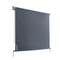 Instahut 2.4x2.5m Grey Outdoor Blinds Roll Down Awning Retractable