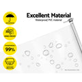 Instahut 1.5x2.4m Clear Outdoor Blinds Roll Down Awning Waterproof