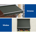 Instahut 1.5X2.1M Pivot Arm Awning Retractable Outdoor Blind