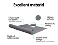 Instahut Retractable Window Awning 2.1x2.1m Grey Outdoor Blind