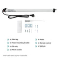 Instahut Pivot Arm Awning Motor Replacement Kit With Remote Control