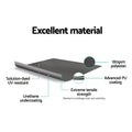 Instahut Side Awning 1.8X6M Grey Retractable Privacy Screen