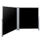 Instahut Side Awning 2x6m Retractable Sun Shade Outdoor Black
