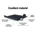 Instahut Side Awning 2x6m Retractable Sun Shade Outdoor Black