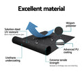 Instahut Side Awning 1.8X3M Black Retractable Sun Shade Privacy