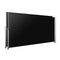 Instahut Side Awning 2X3M Black Retractable Sun Shade Privacy Screen X2