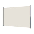 Instahut Retractable Side Awning 2X3M Cream Outdoor Sun Shade