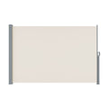Instahut Retractable Side Awning 2X3M Cream Outdoor Sun Shade
