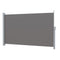 Instahut Side Awning 2x3m Grey Retractable Privacy Screen Sun Shade