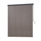 Instahut 2.1x2.5M Outdoor Blinds Roll Down Retractable Brown