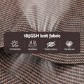Instahut 3X2.5M Outdoor Blinds Awning Roll Down Retractable Knit Fabric Outdoor Blinds Window Shade Brown