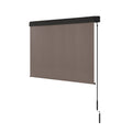 Instahut 3x2.5m Roll Down Outdoor Blinds Awning Retractable Brown