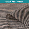 Instahut 3x2.5m Roll Down Outdoor Blinds Awning Retractable Brown