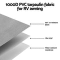 Weisshorn 12ft Caravan Awning 3.4m Privacy Screen Sun Shade