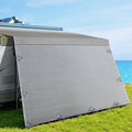 Weisshorn 12ft Caravan Awning 3.4m Privacy Screen Sun Shade