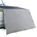 Caravan Awning End Wall 4.3X1.95M Privacy Screen Grey Sun Shade
