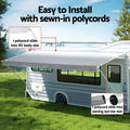 Weisshorn 16ft Caravan Awning Fabric 4.58M x 2.42M Replacement