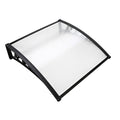 Instahut Window Door Awning 1x1m Transparent Panel