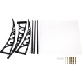 Instahut Window Awning 1m x 2m Transparent Door Canopy