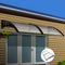 Instahut Window Door Awning 1m x 2.4m Transparent