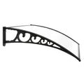 Instahut Window Door Awning 1m x 3m Transparent