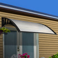 Instahut Window Door Awning 1m x 3m Transparent