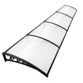 Instahut Window Door Awning 1m x 4m Transparent