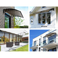 Instahut Window Door Awning 1m x 6m Brown