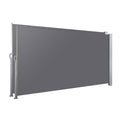 Instahut Side Awning 1.8X3M Grey Retractable Sun Shade Outdoor Blind