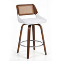 Artiss Wooden Swivel Bar Stool 60cm Height Kitchen Counter Chair