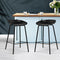 Artiss Bar Stools Metal Kitchen Counter Stool Pair 2x